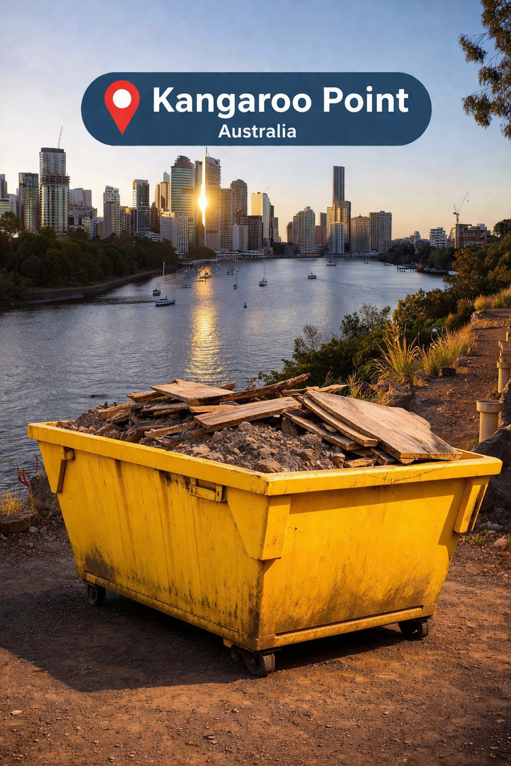 How to Book a Skip Bin in Kangaroo Point?